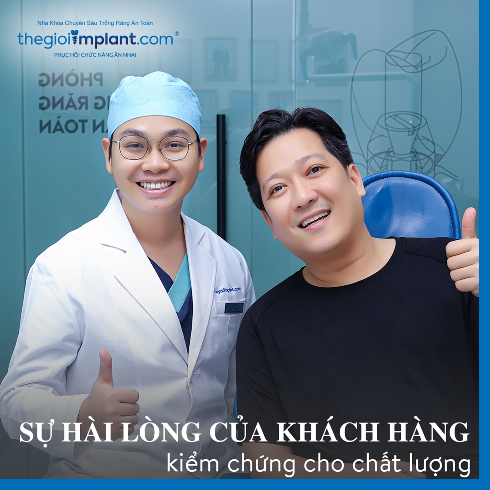 Implant patient at Thegioiimplant.com