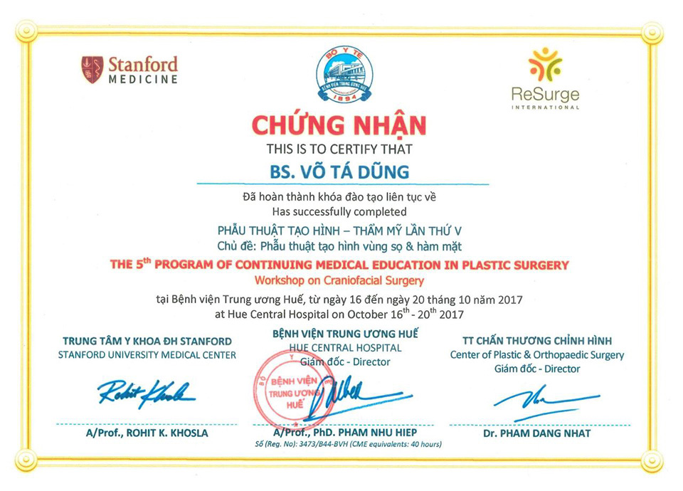 Chứng chỉ 2