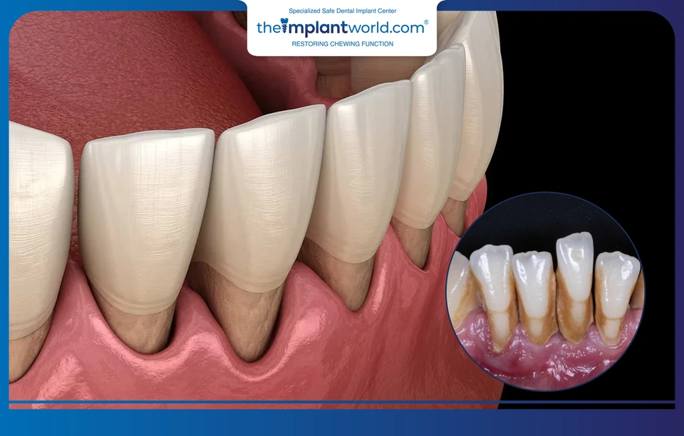 Periodontitis is one of the main causes of tooth loss