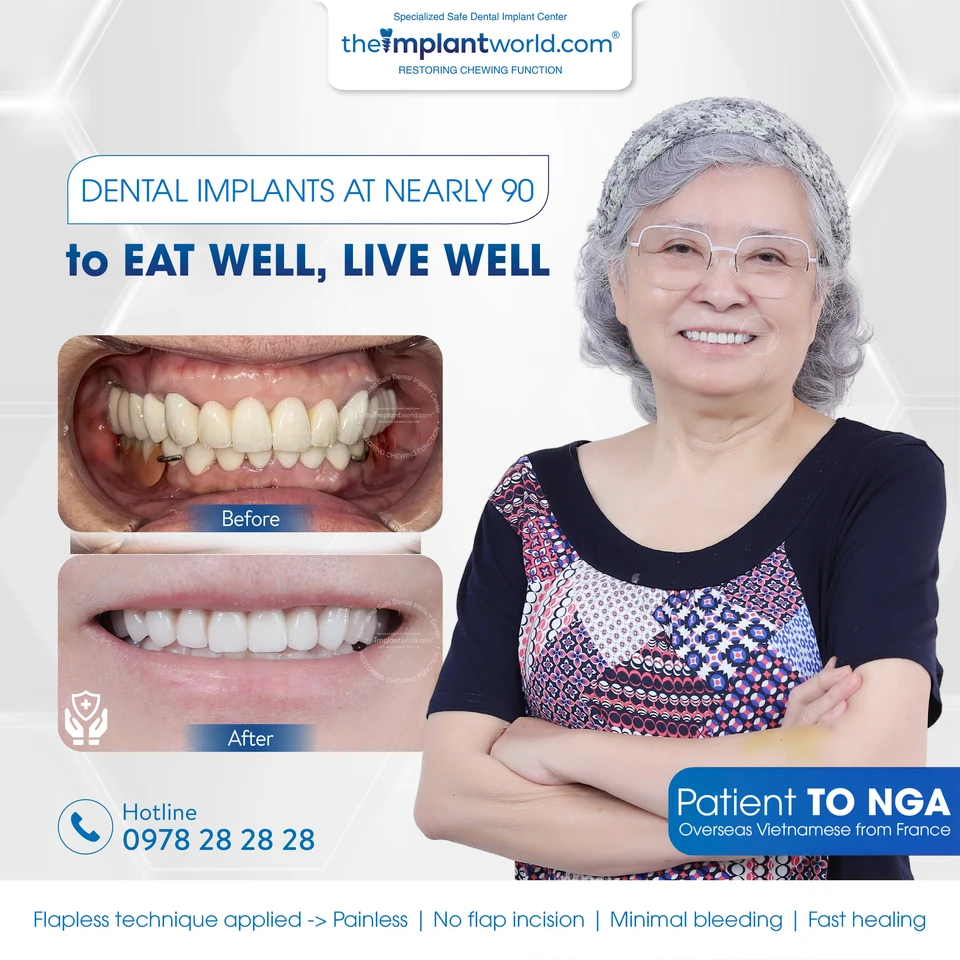 A patient with Dr. Vo Ta Dung