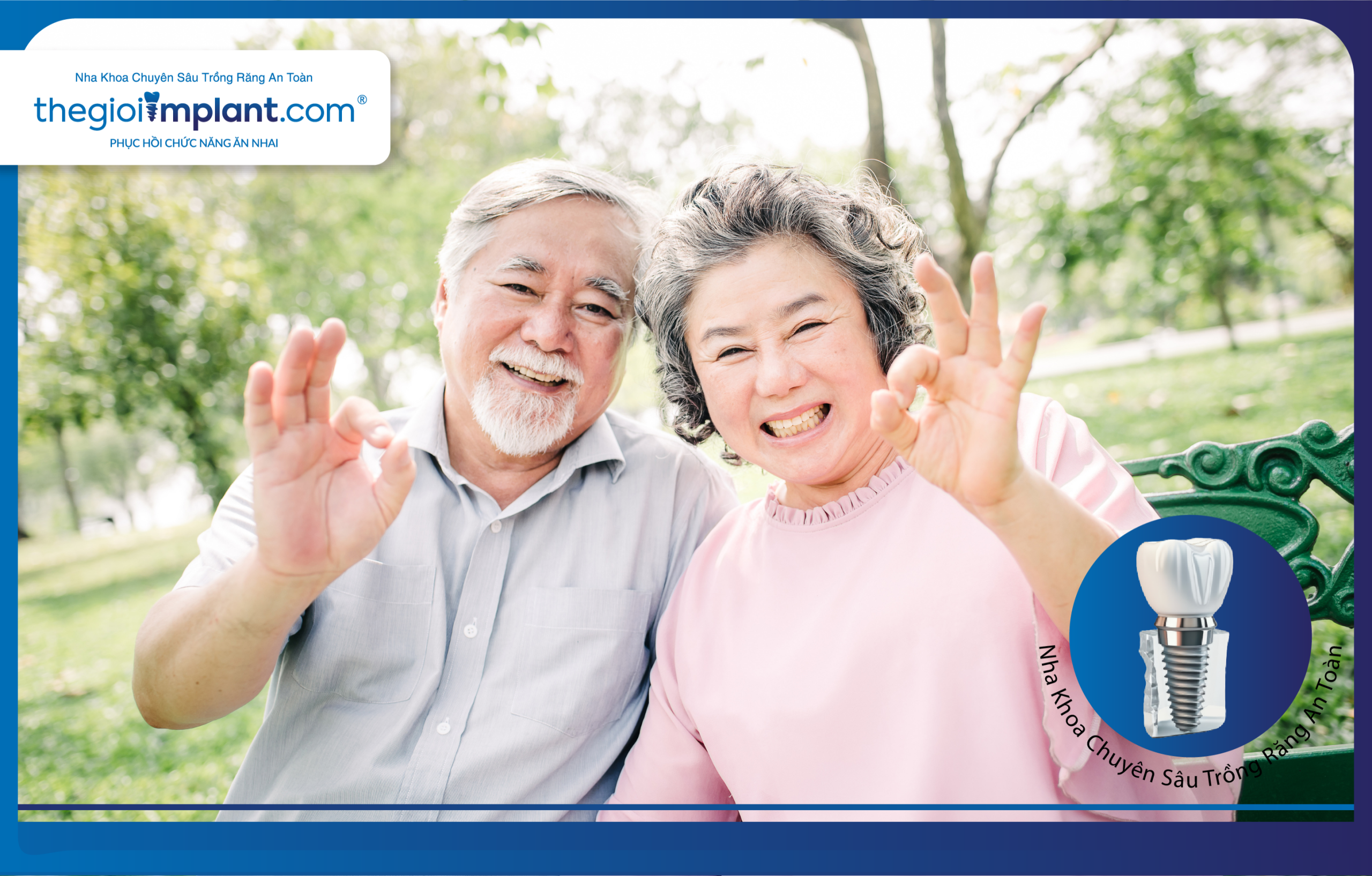 Enjoy a healthy life after dental implant placement and immediate restoration